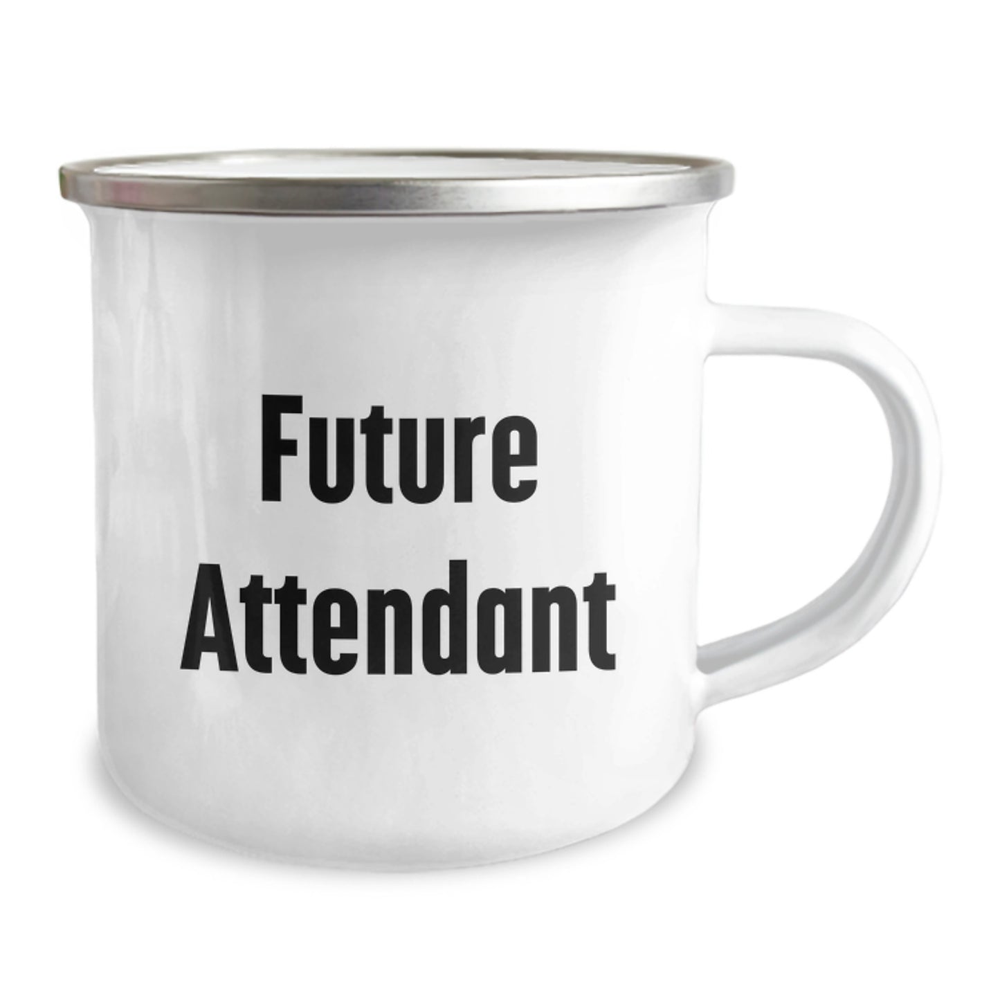 Funny Quote Attendant Gifts for Men, Unique Camping Mug for Graduation, Future Attendant, Funny Quote from Friend or Family - Image 2