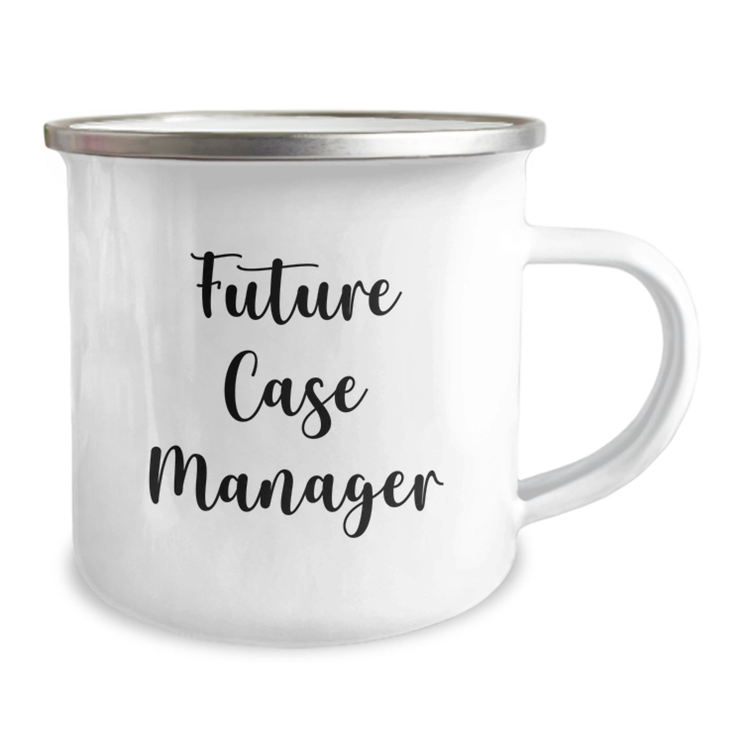 Funny Case Manager Gifts, Future Case Manager Inspirational Quote, Unique Valentine's Unique Camping Mug for Case Manager Friends - Image 2