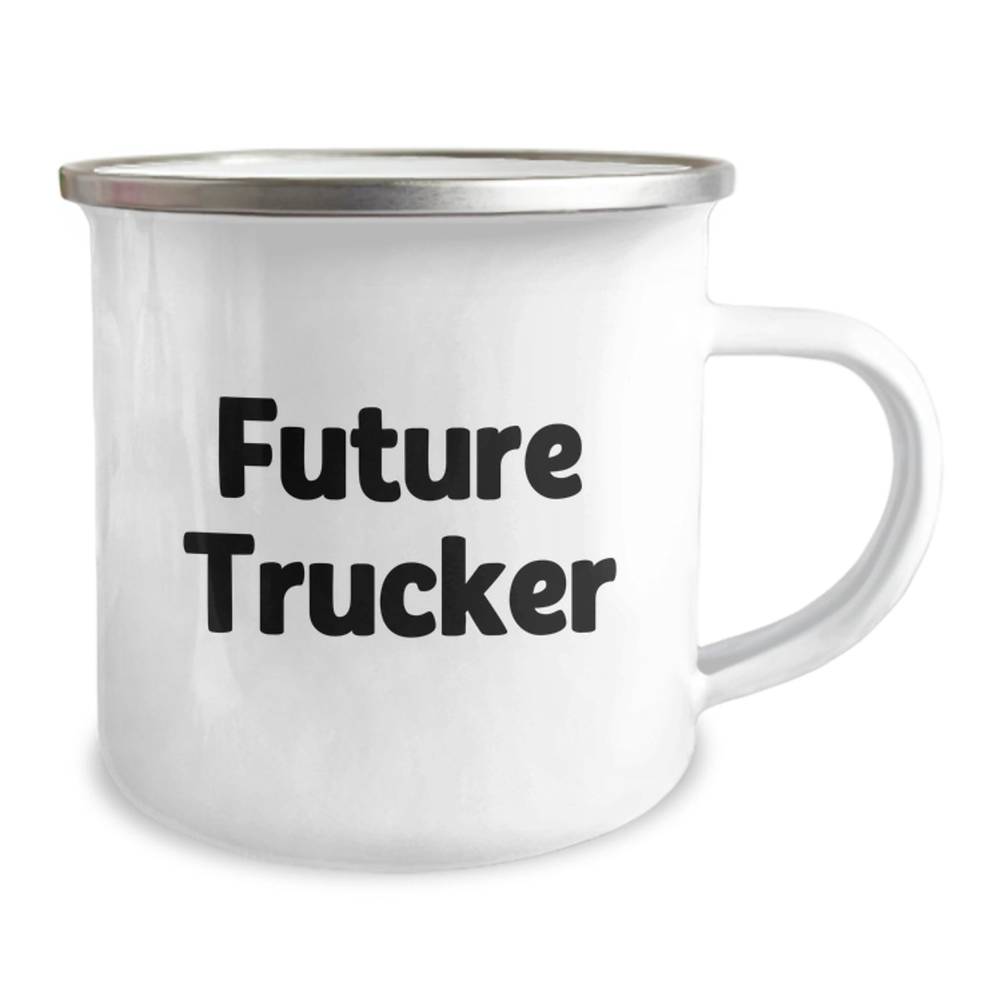 Funny Trucker Gifts for Men, Future Trucker Camping Mug, Inspirational Quote for Graduation Unique Gifts from Friends - Image 2