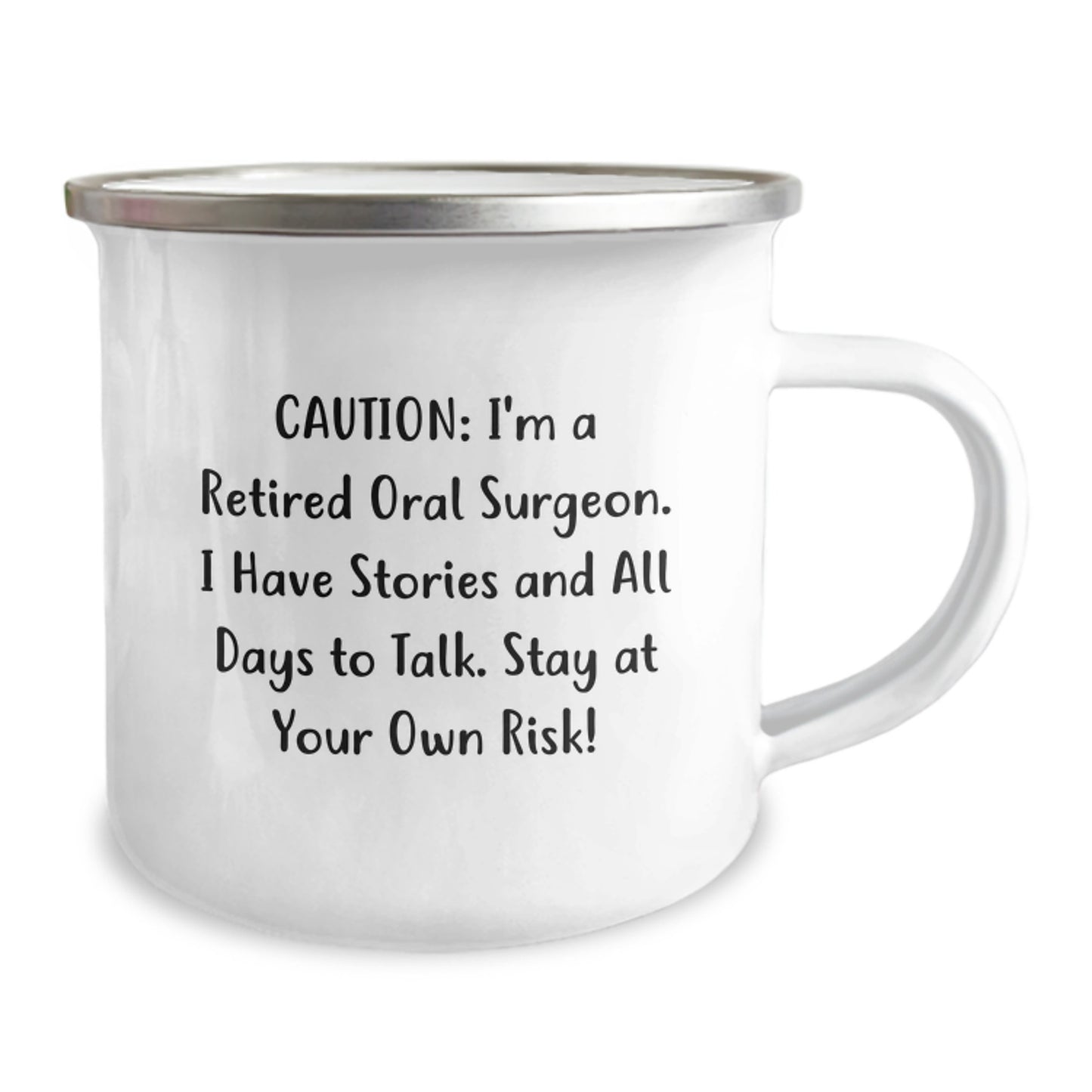 Funny Camping Mugs For Oral Surgeon Graduation Unique Gifts From Friends To Coworkers - Image 2