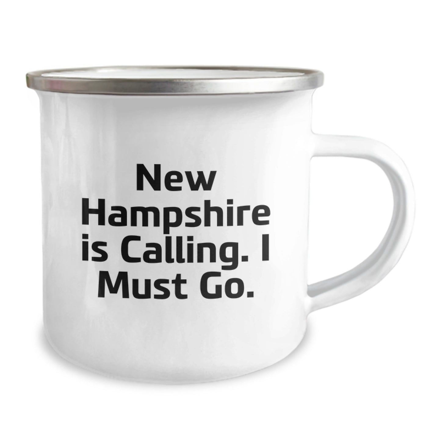 New Hampshire Camping Mugs For Men Funny Gifts From Family - New Hampshire Is Calling. I Must Go. Birthday Unique Gifts - Image 2