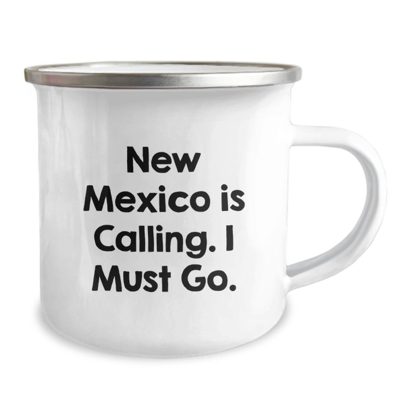 New Mexico Camping Mug Gifts from Friends and Family who say 'New Mexico Is Calling. I Must Go.' on Valentine's - Image 2