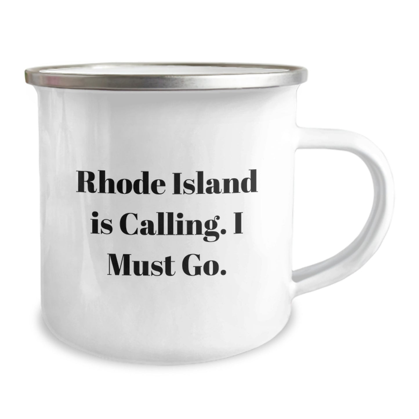 Rhode Island Camping Mug - Funny Quote for Birthday Unique Gifts from Friends to Men and Women - Image 2