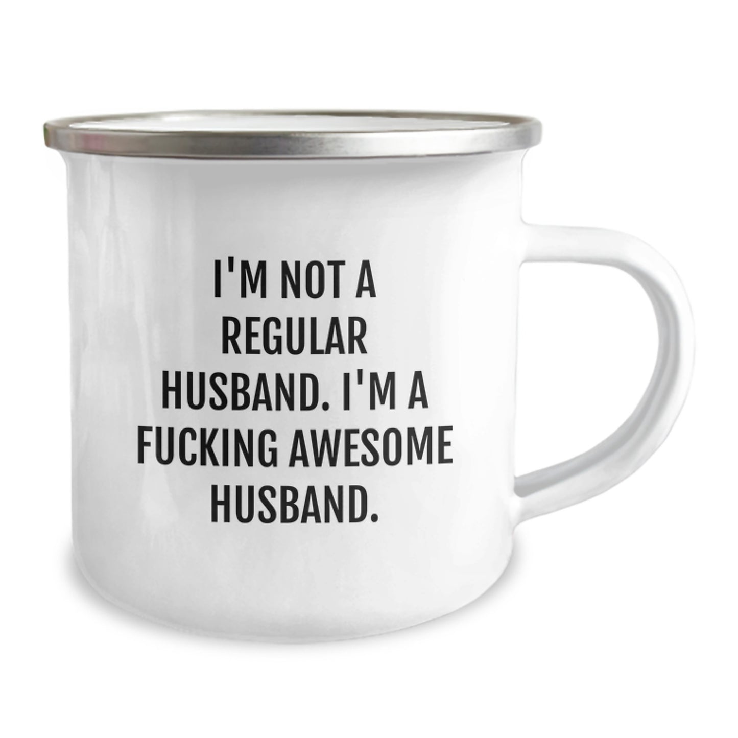 Funny Husband Gifts, Camping Mugs for Husband, I'm Not A Regular Husband Gifts, Graduation Unique Gifts from Family - Image 2
