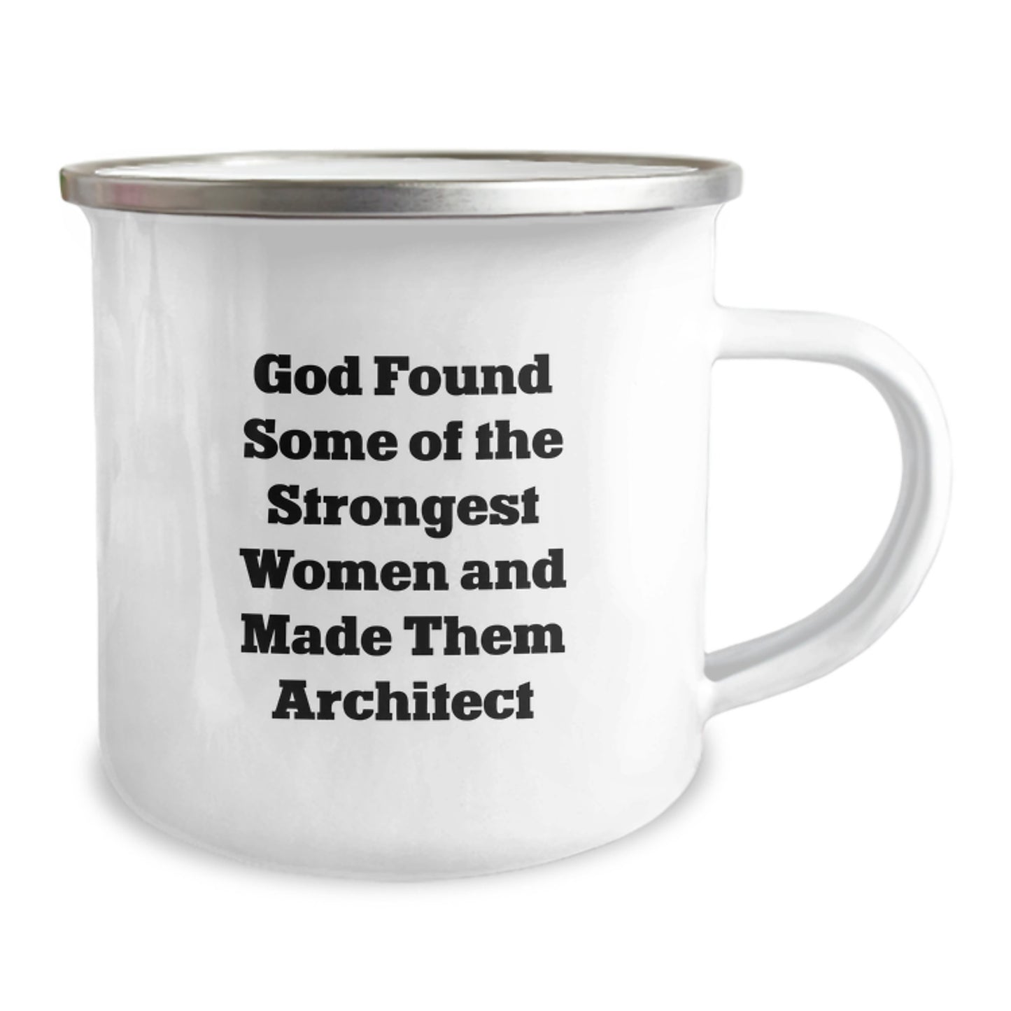 Gifts from Men to Women - Funny Architect Quote Camping Mug, Unique Valentine's Gifts for Architect Friends and Family - Image 2