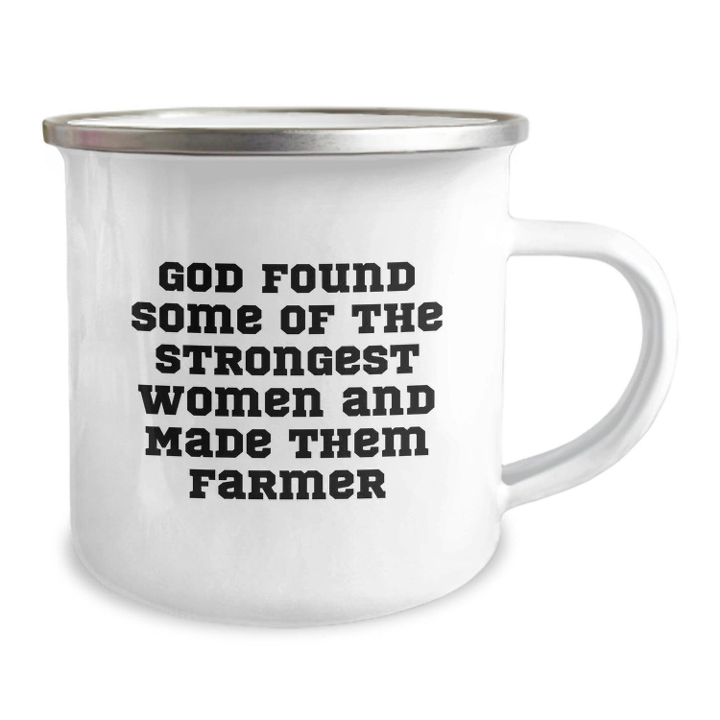 Funny Farmer Quotes Camping Mug - Gifts from Women for Farmer Friends on Valentine's - Image 2