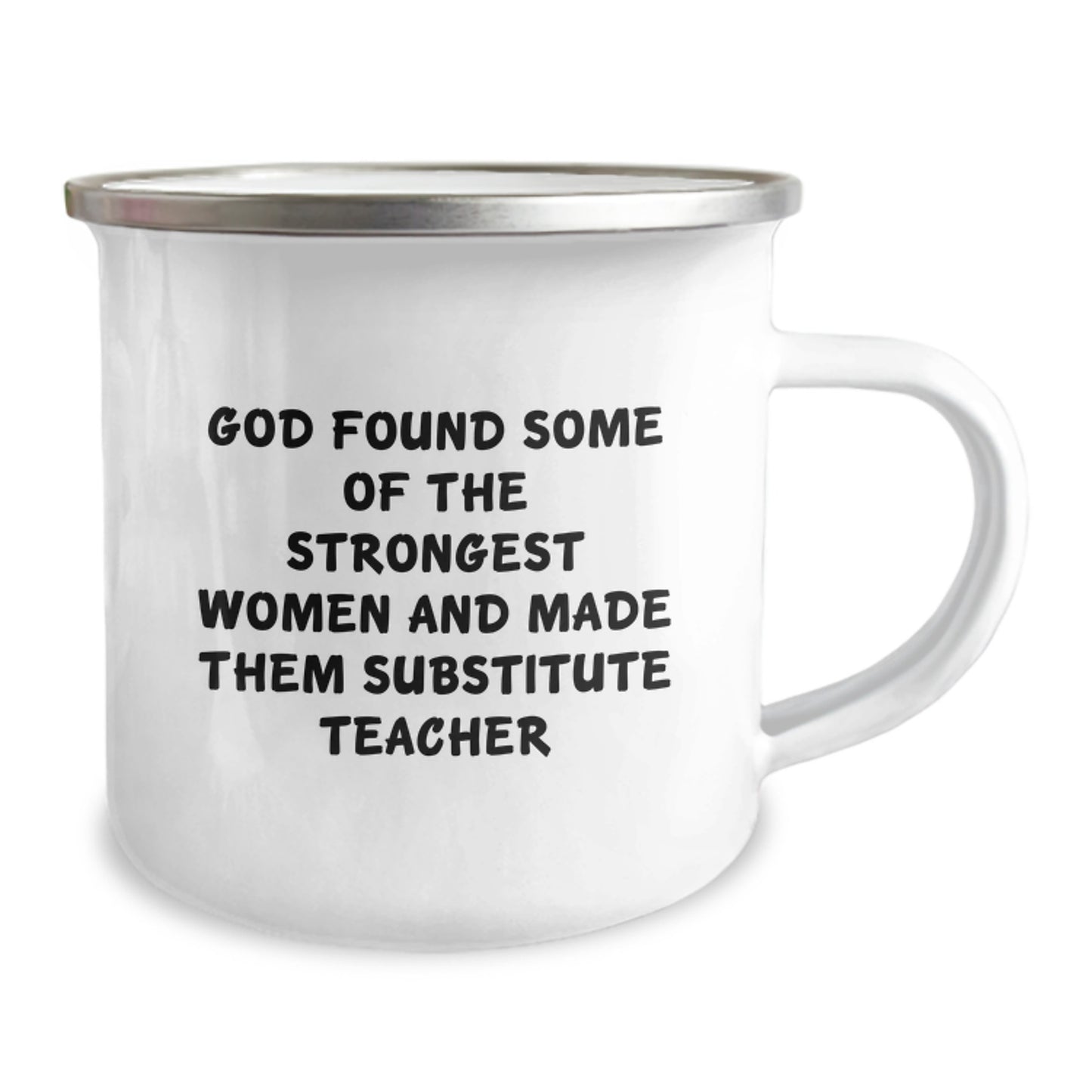 Funny Substitute Teacher Gifts, Christmas Unique Mugs for Women from Men, Funny Coffee Mug for Substitute Teacher Coworkers - Image 2