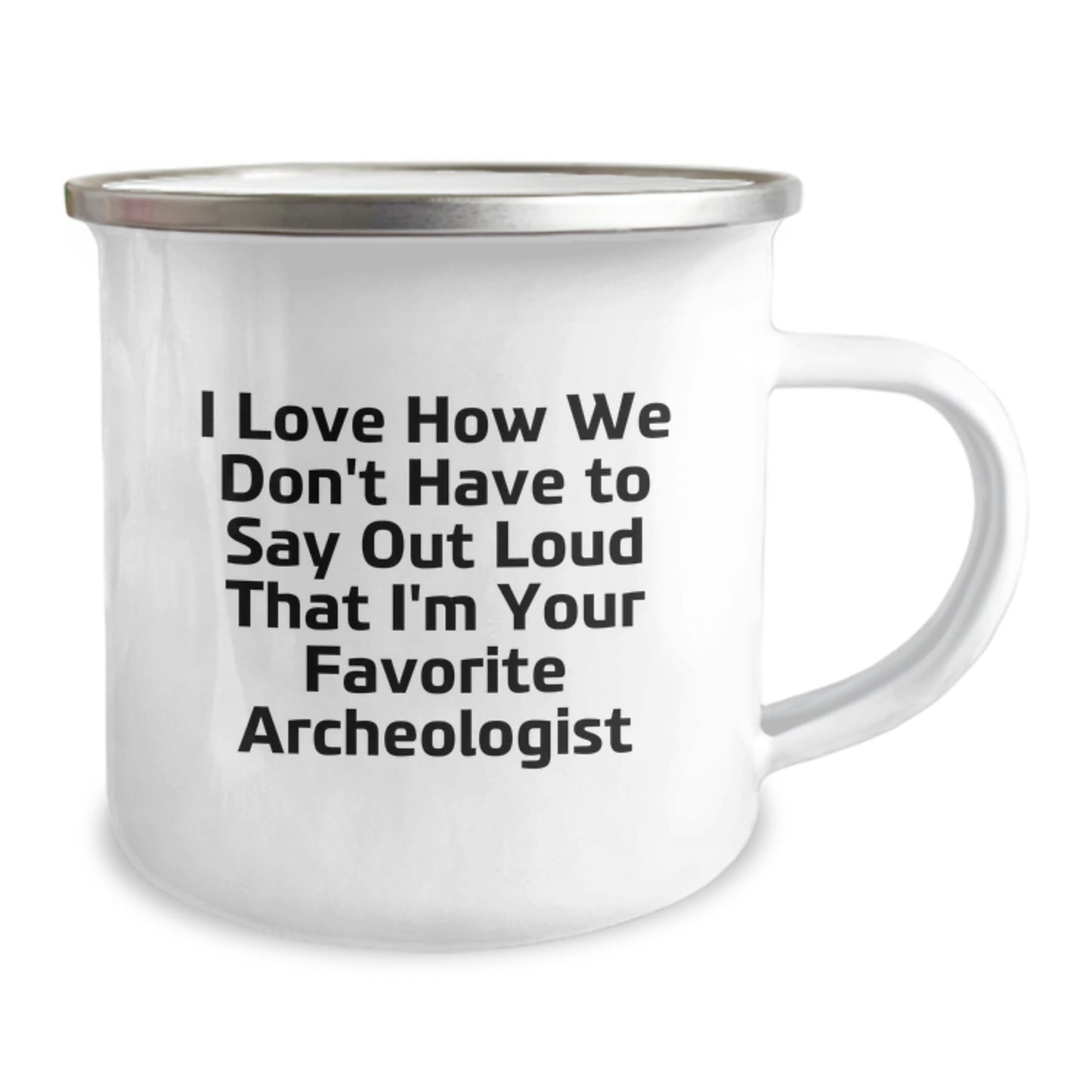 Funny Archeologist Gifts for Men, Camping Mug, Valentine's Unique Gifts from Men to Favorite Archeologist - Image 2