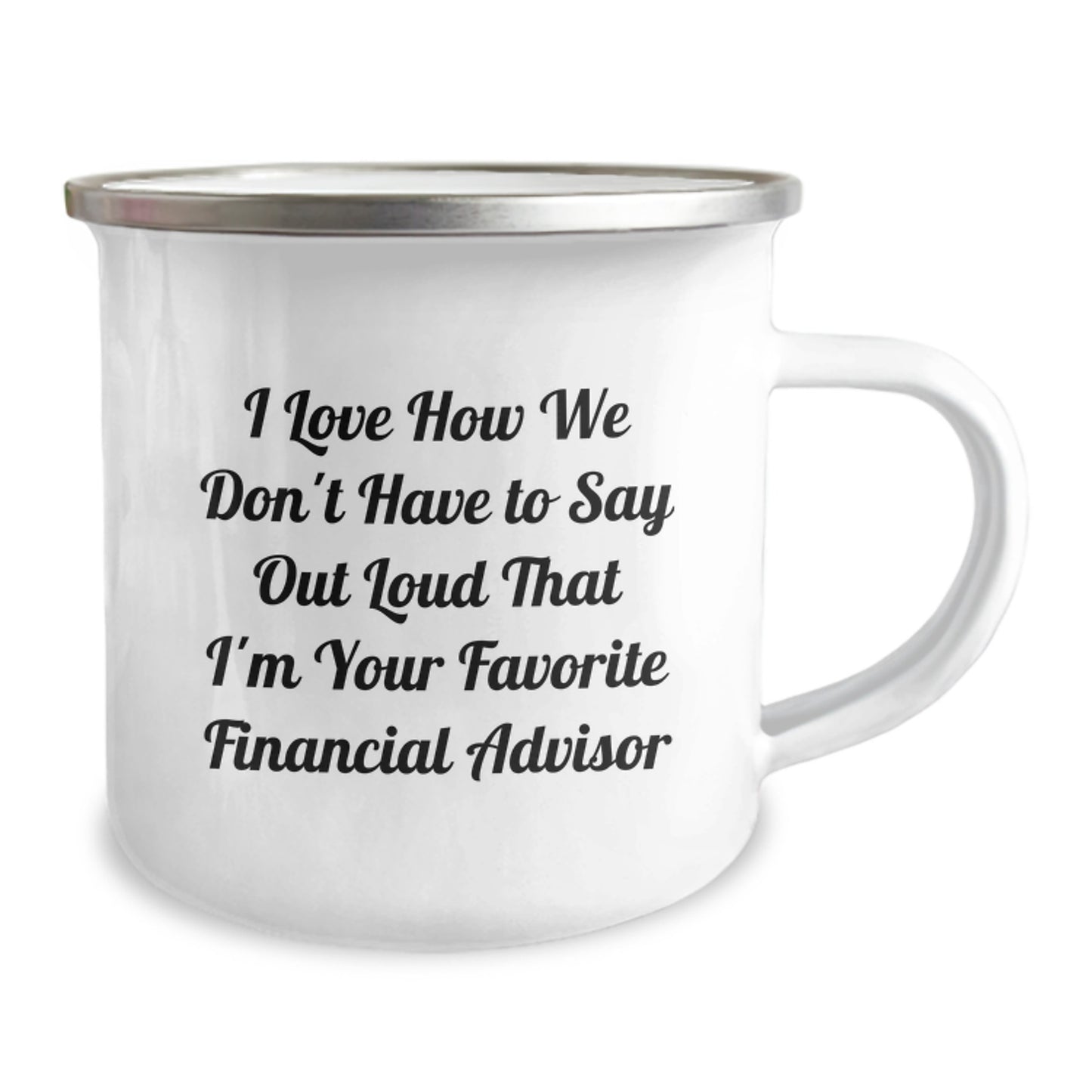 Funny Financial Advisor Gifts for Men - Valentine's Unique Camping Mugs for Financial Advisor Friends from Family - Image 2