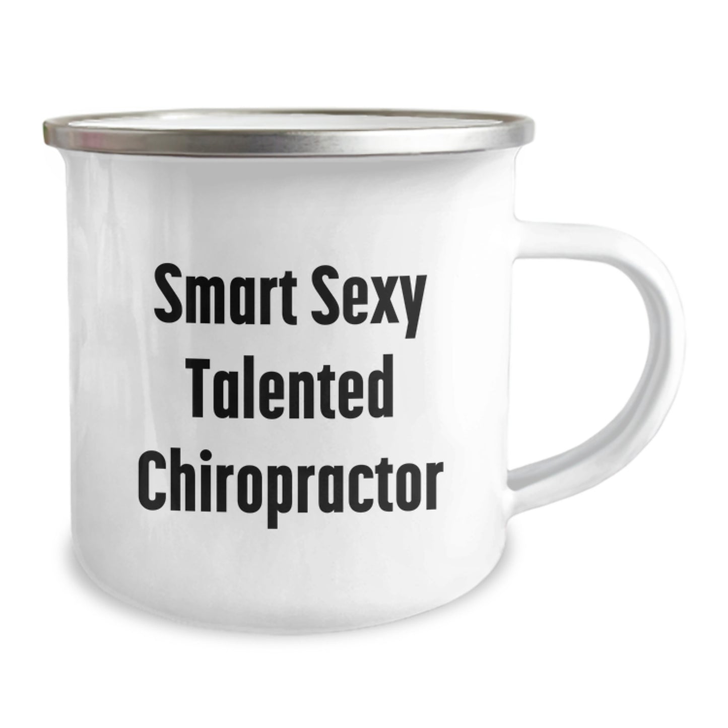 Smart Sexy Talented Chiropractor Camping Mug Gifts for Chiropractors Friends and Family - Funny and Cute Christmas Unique Gifts from Men Women Coworkers - Image 2