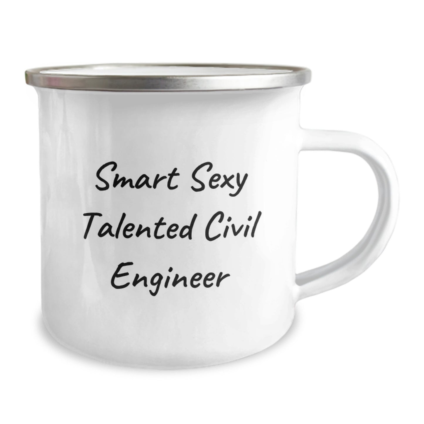 Civil Engineer Funny Mugs - 'Smart Sexy Talented' Christmas Unique Gifts for Civil Engineers from Friends and Family - Image 2