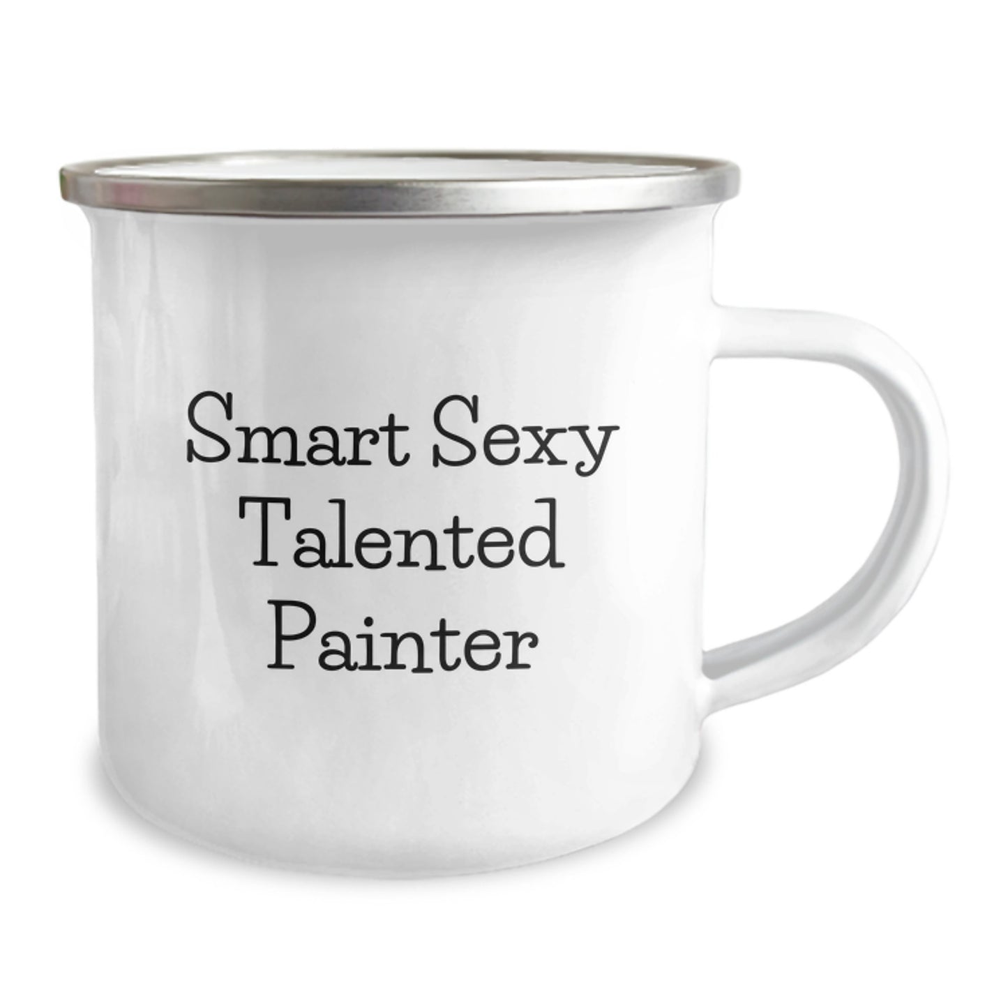Smart Sexy Talented Painter Gifts for Painter Friends - Funny Painter Camping Mug for Graduation Unique Gifts - Image 2