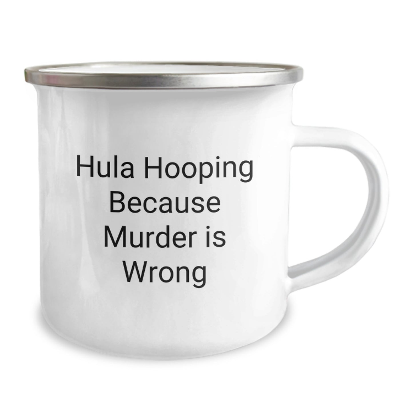 Funny Hula Hooping Gifts for Hula Hooping Enthusiasts, Graduation Unique Gifts from Friends, Family, Coworkers, Camping Mug with Humorous Quote - Image 2