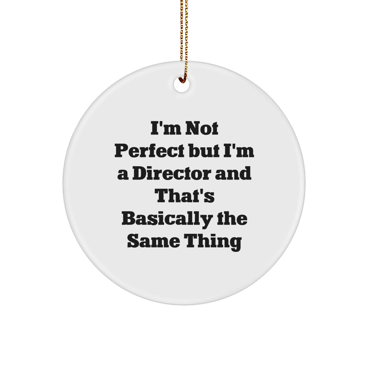 Favorite Director Christmas Ornament for Kids Gift - Image 1