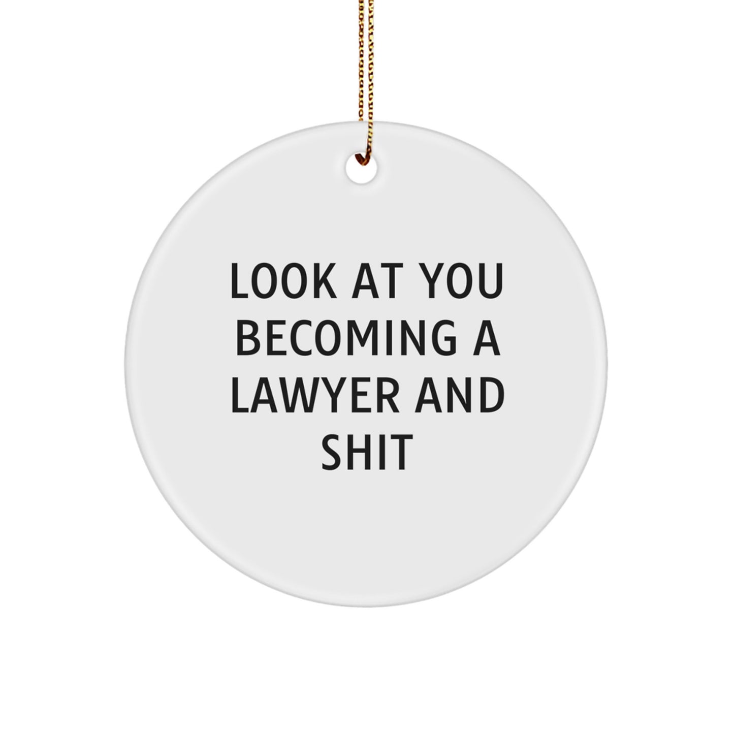 Lawyer Favorite Christmas Ornament for Kids Gift - Image 1