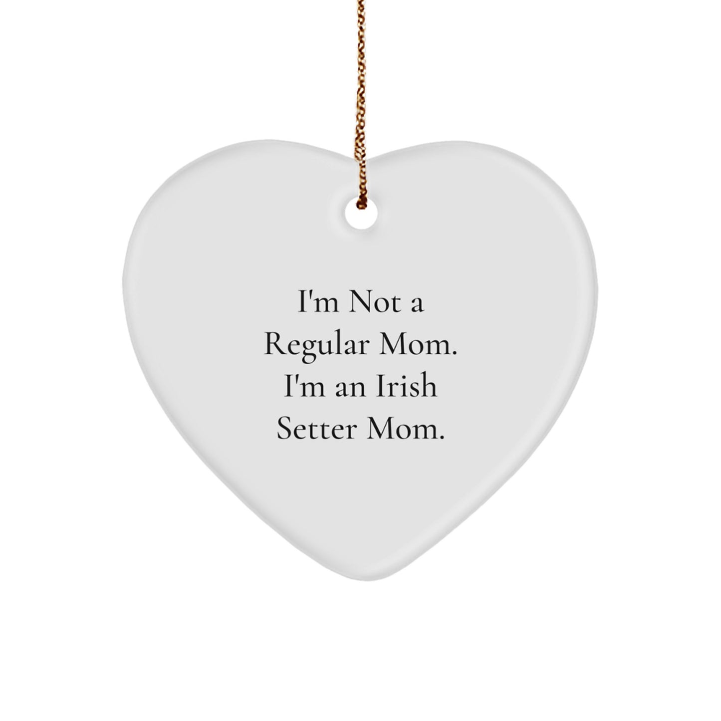 Irish Setter Dog Mom Funny Gifts from Friends for Irish Setter Dog Lover Christmas Unique Gifts - Image 1