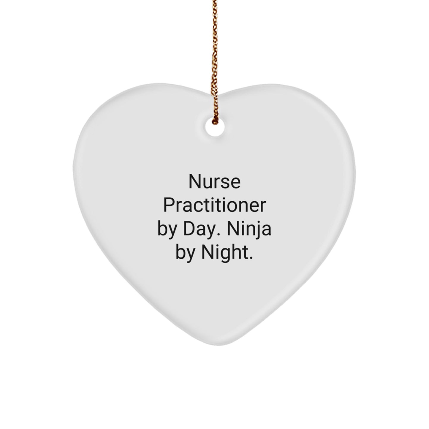 For Him Nurse Practitioner by Day. Ninja by Night. Christmas Unique Gift - Image 1