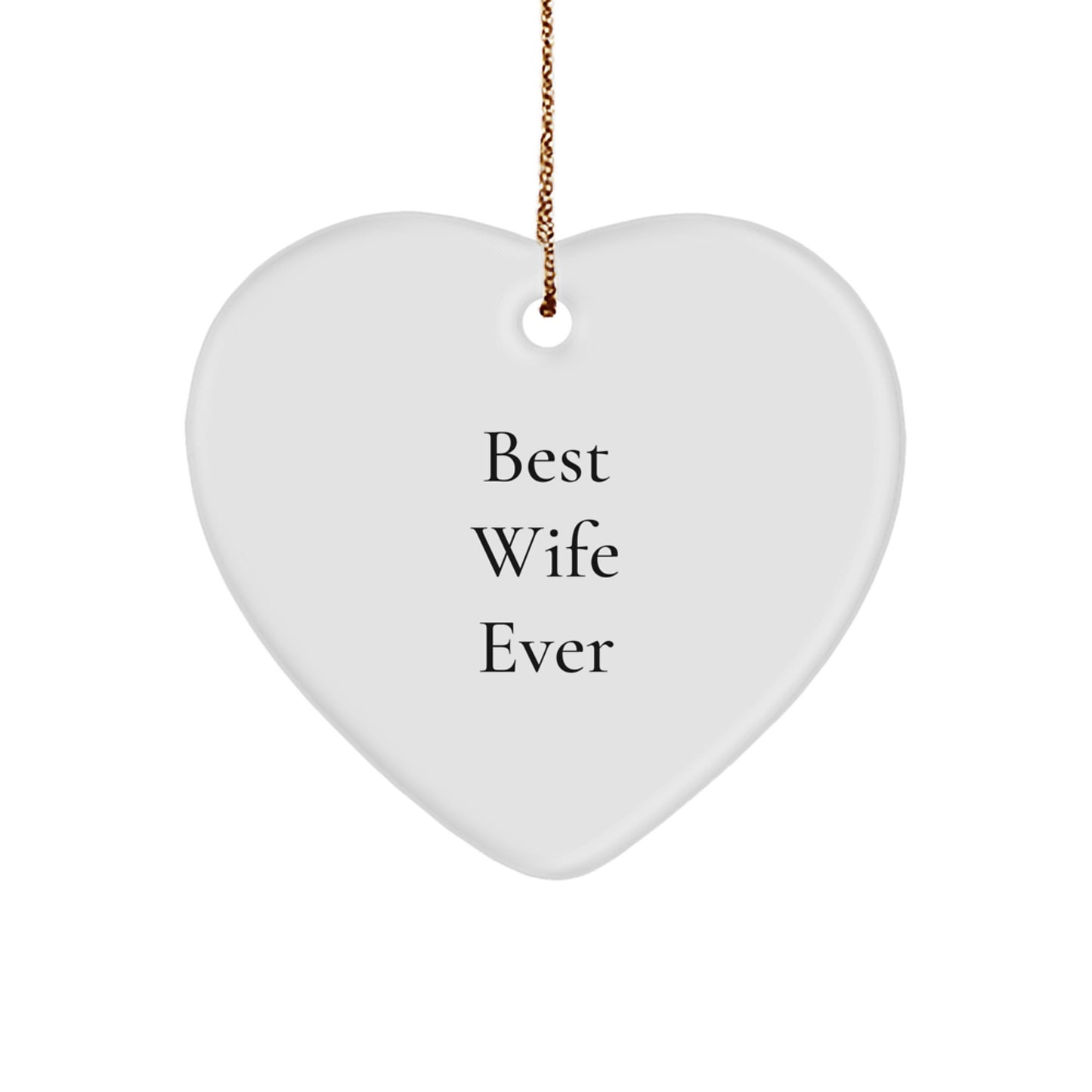 Favorite Wife Christmas Ornament for a Sister Gift - Image 1