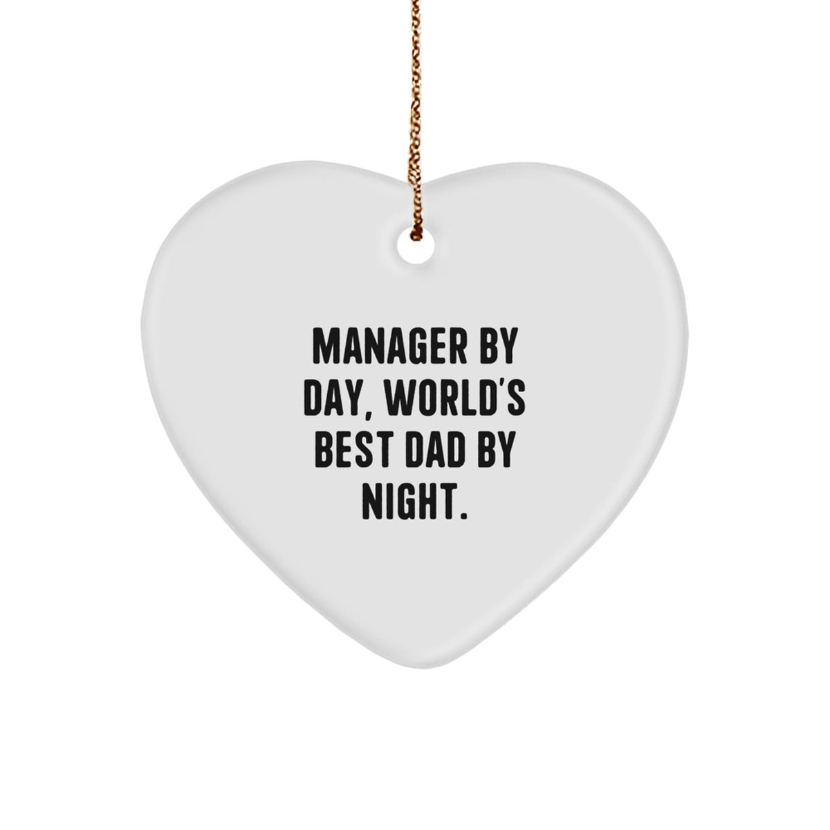 Manager Christmas Ornament Gift for Teens – Surprise Keepsake - Image 1
