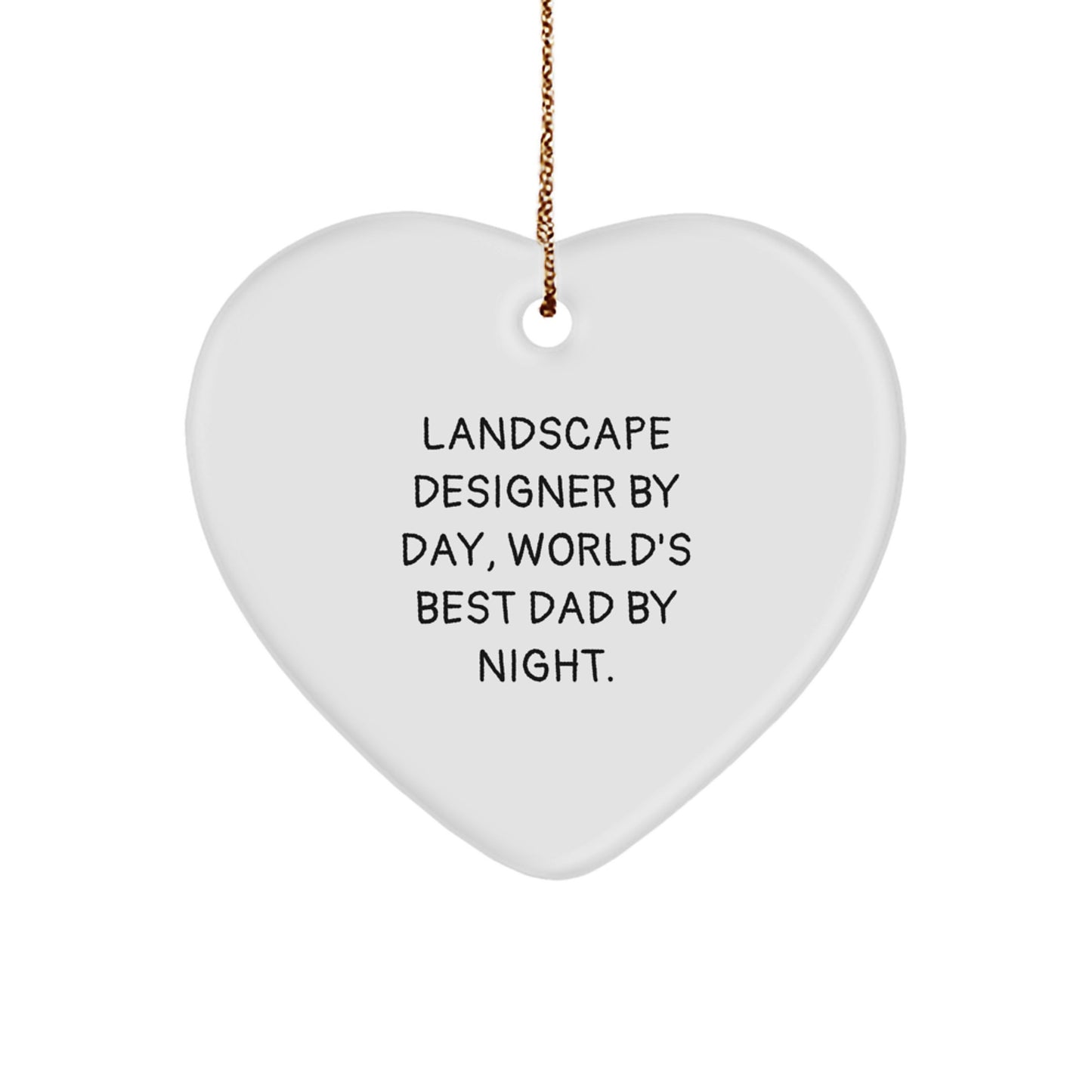 Landscape Designer Favorite Christmas Ornament for Kids Gift - Image 1