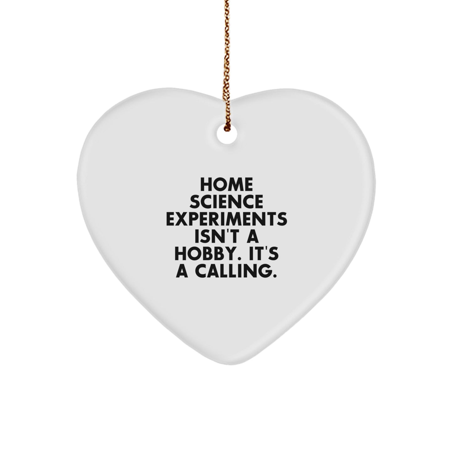 Home Science Experiments Gifts for Men - Funny Inspirational Heart Ornament Gifts from Dad to Son for Christmas Unique Presents - Image 1