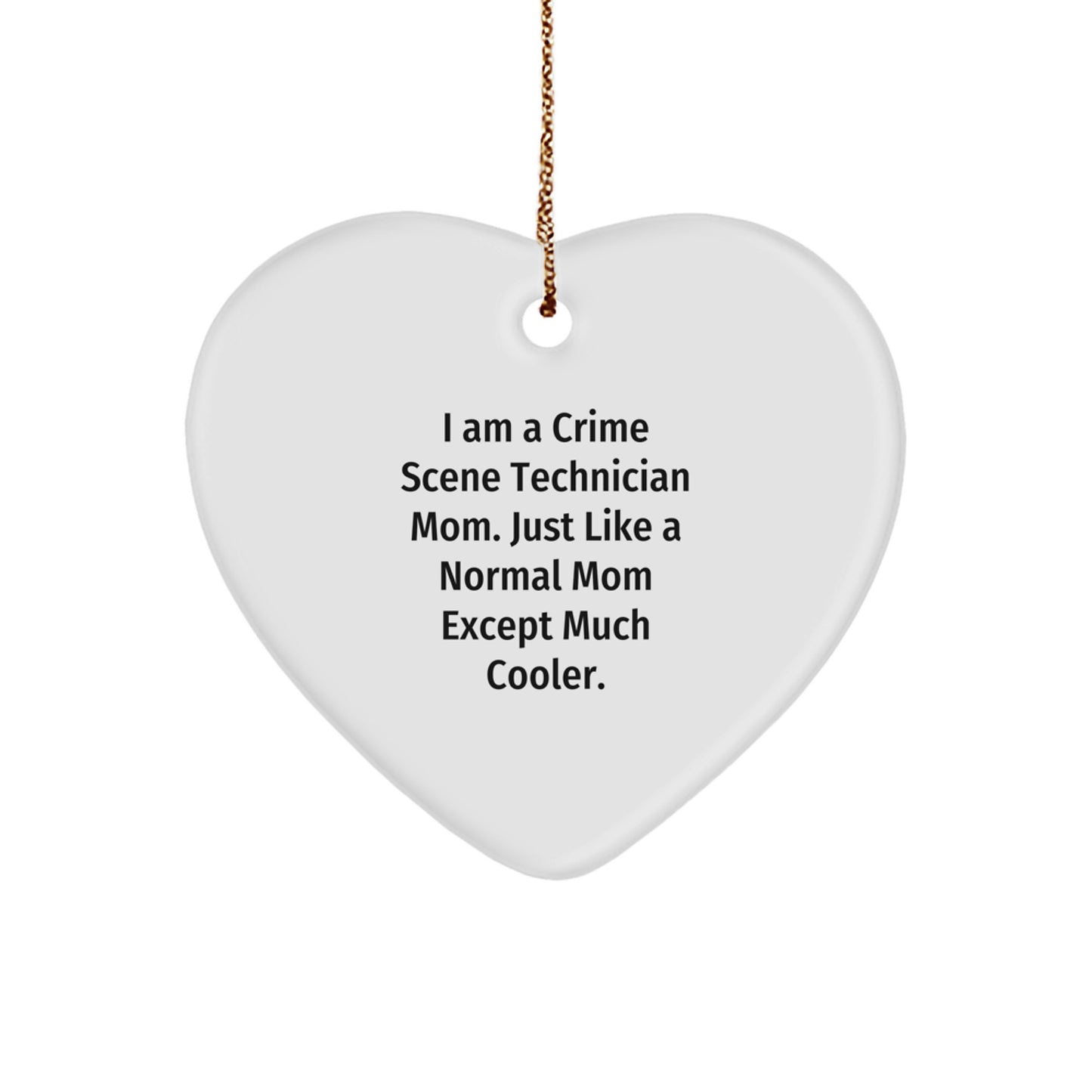 Funny Crime Scene Technician Gifts for Men, Unique Christmas Unique Gifts from Mom to Crime Scene Technician Dad - Image 1