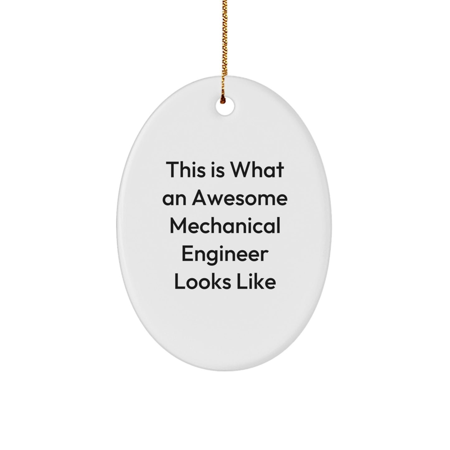 for Family Treasure Mechanical Engineer Christmas Ornament Gift - Image 1