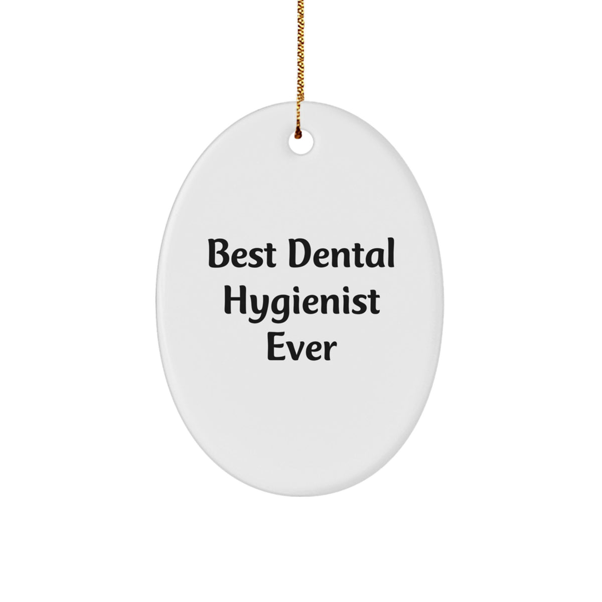 Dental Hygienist Christmas Ornament Gift for Him Best Dental Hygienist - Image 1