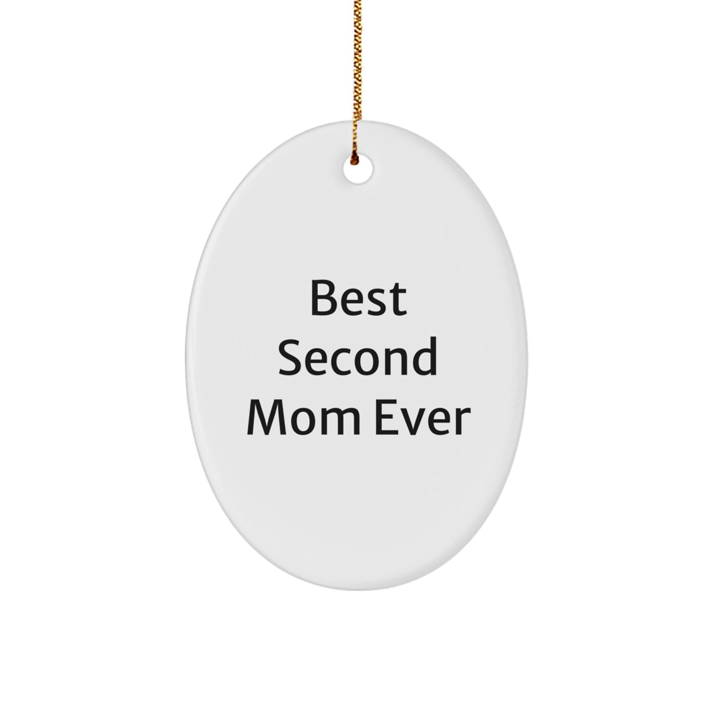 Second Mom Keepsake Christmas Ornament for Her Gift - Image 1