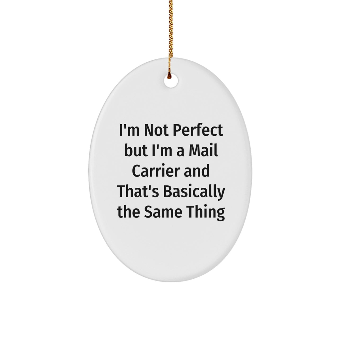 Mail Carrier Christmas Ornament Gift for Family Treasure - Image 1