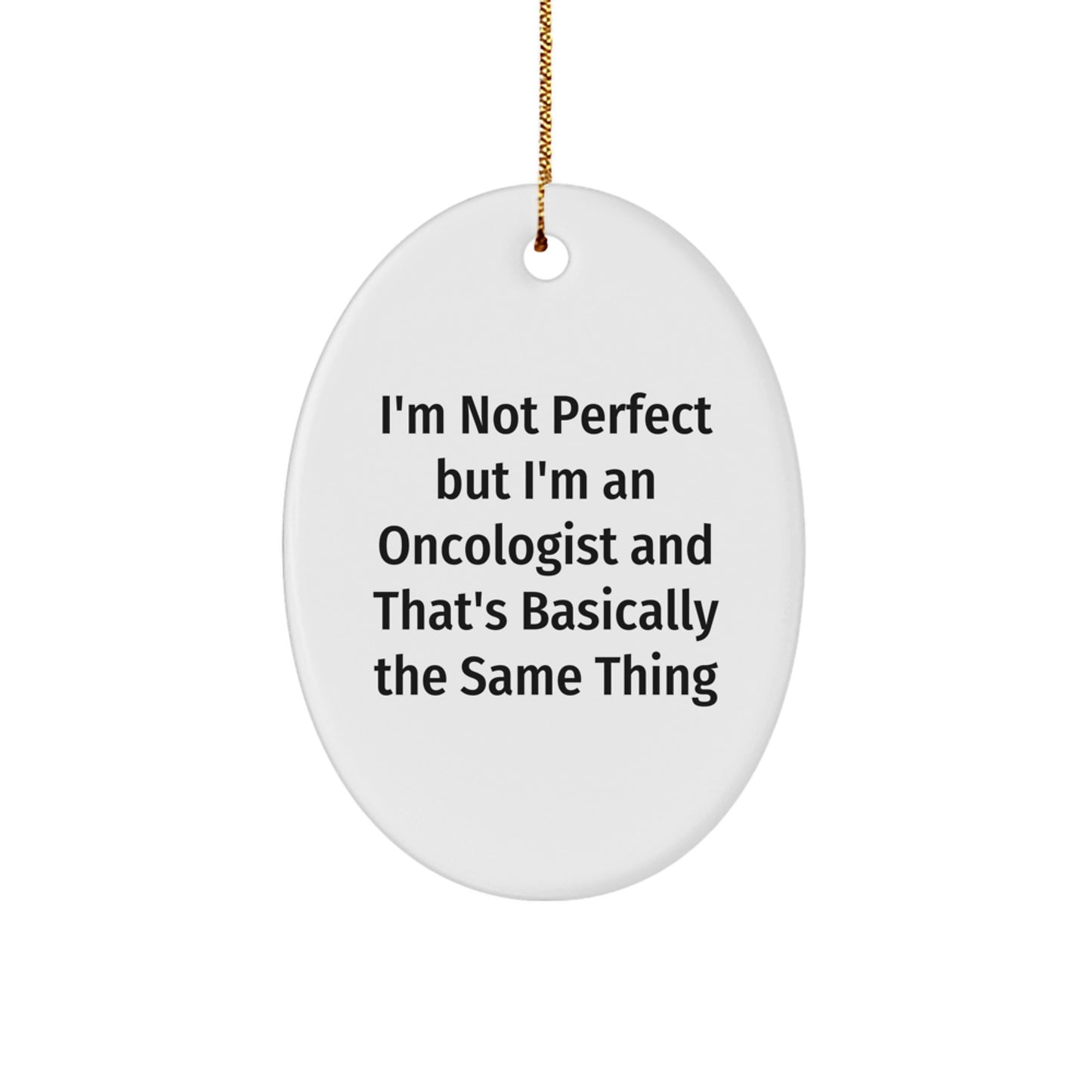 Novelty Oncologist Christmas Ornament for Friends Gift With Humorous - Image 1