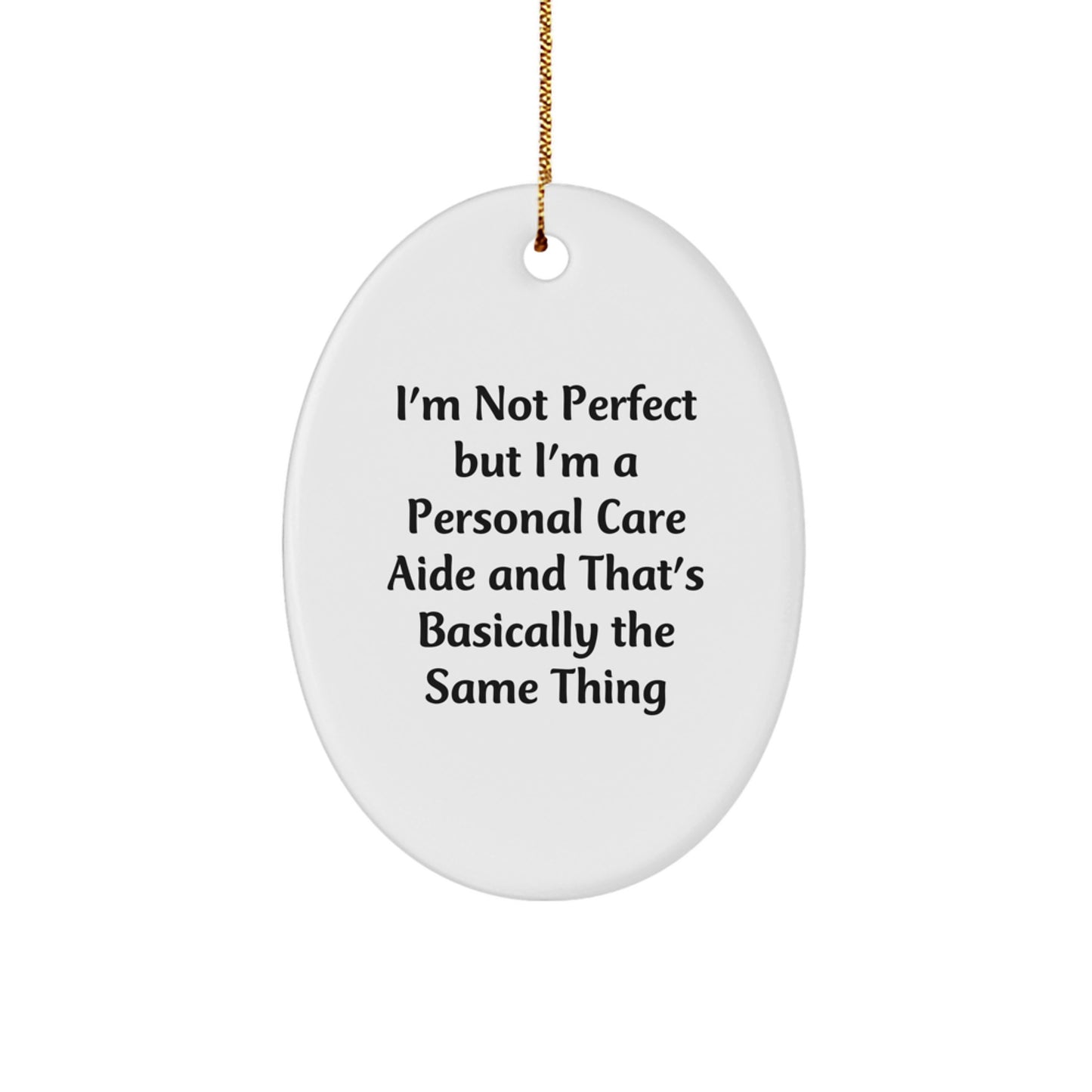 Personal Care Aide Christmas Ornament Treasure for Family Gift - Image 1