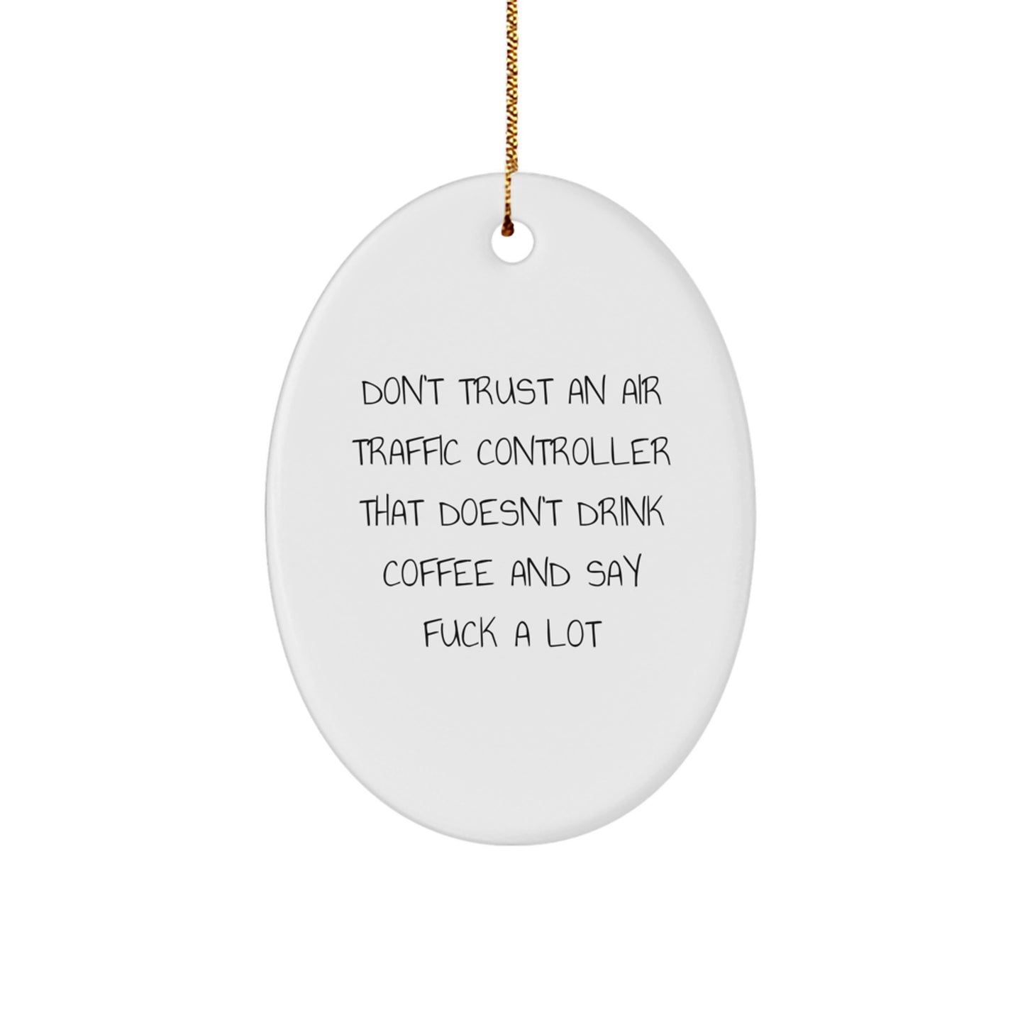 Christmas Gift for Her Air Traffic Controller Ornament Present - Image 1