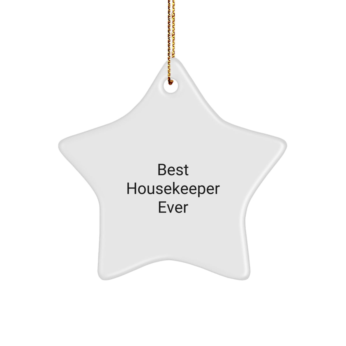 Family Treasure Christmas Unique Gift Housekeeper Star Ornament for Family - Image 1