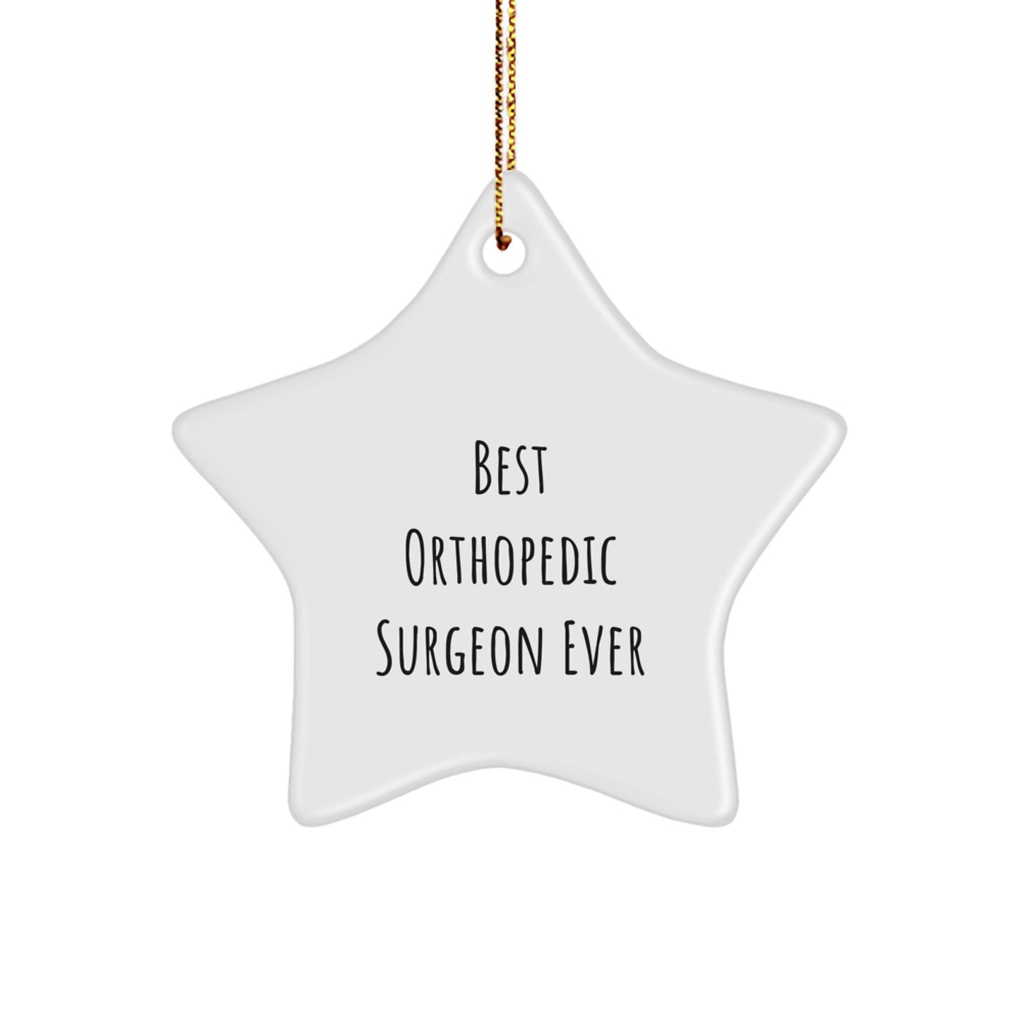 Orthopedic Surgeon Keepsake Christmas Ornament for Him Gift - Image 1