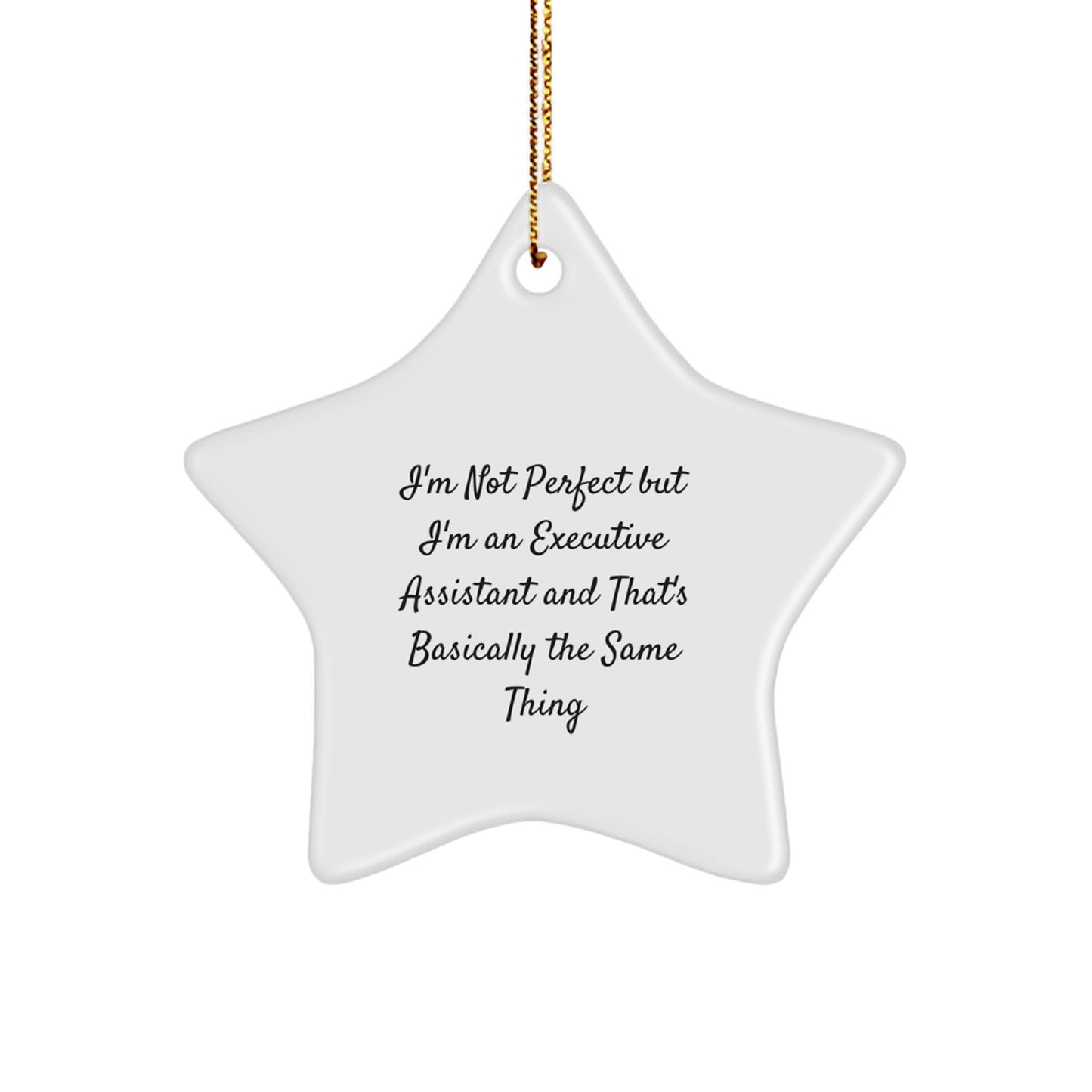 Favorite Executive Assistant Star Ornament for Kids Christmas Gift - Image 1