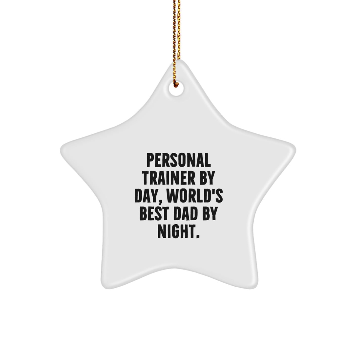 Personal Trainer Star Ornament Collectible for Neighbors Christmas Gift - Image 1