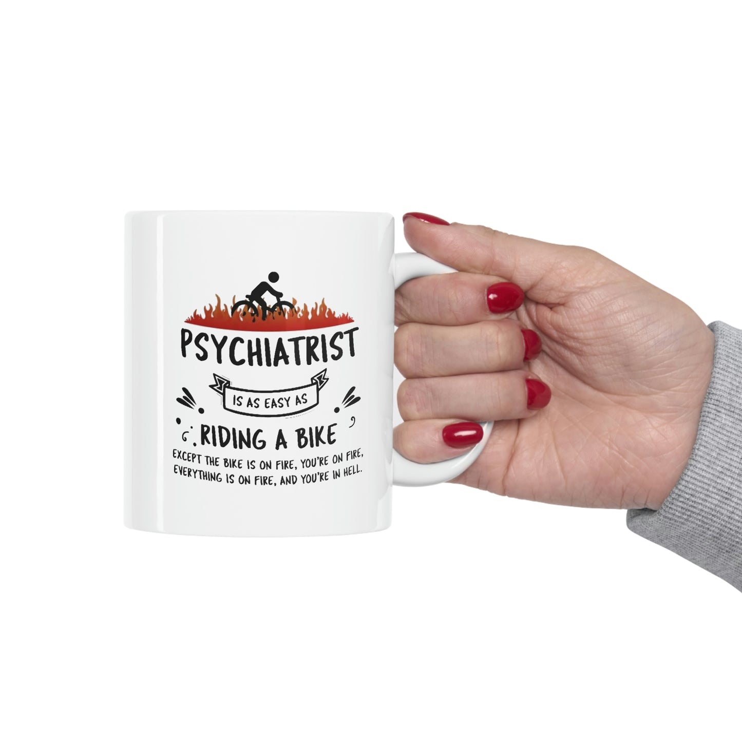 Best Psychiatrist Gifts - Funny Novelty Sarcasm 11 OZ Coffee Mug for Men and Women