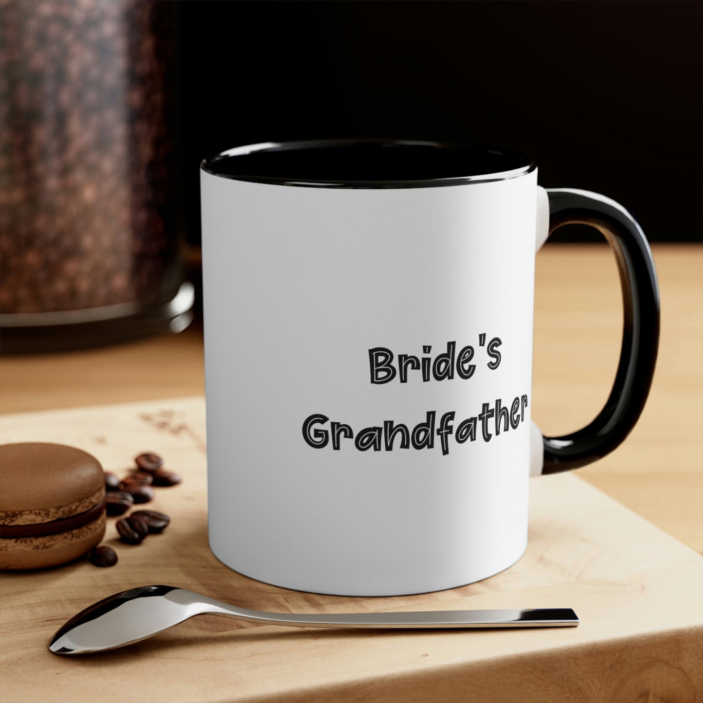 Brilliant Grandfather Gifts, Bride's Grandfather, Birthday Two Tone 11oz Mug For Grandfather, Funny cup gift ideas, Unique funny cup gifts, Best funny cup gifts, Personalized funny cup gifts, Handmade