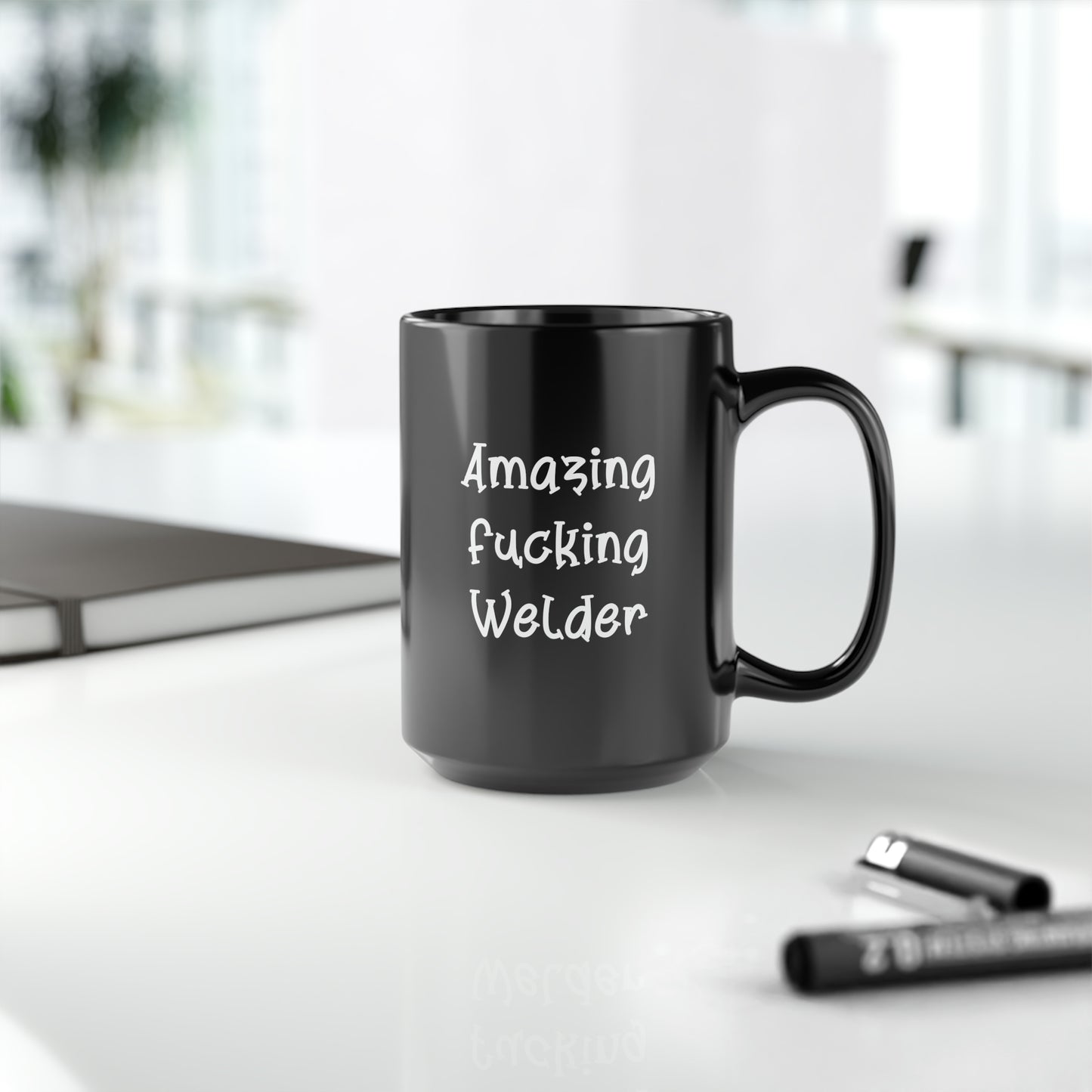Unique Idea Welder Gifts, Amazing Fucking Welder, Cool 15oz Mug For Colleagues From Boss, Gifts for boss, Boss gift ideas, Best gifts for boss, Unique gifts for boss, Thank you gifts for boss