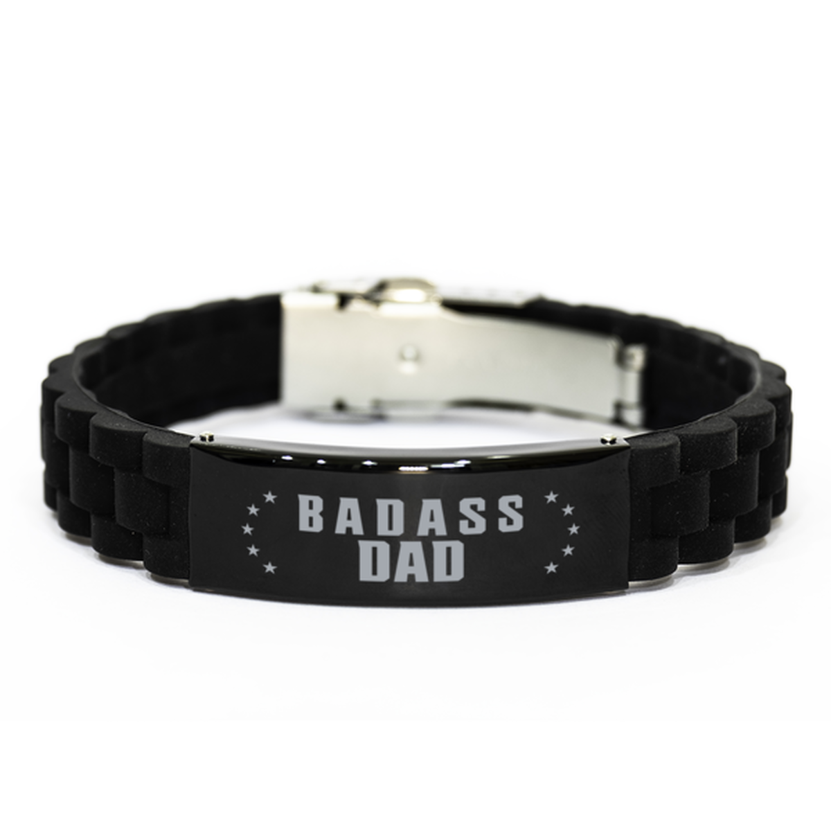 Dad Black Bracelet, Badass Dad, Funny Family Gifts For Dad From Son Daughter