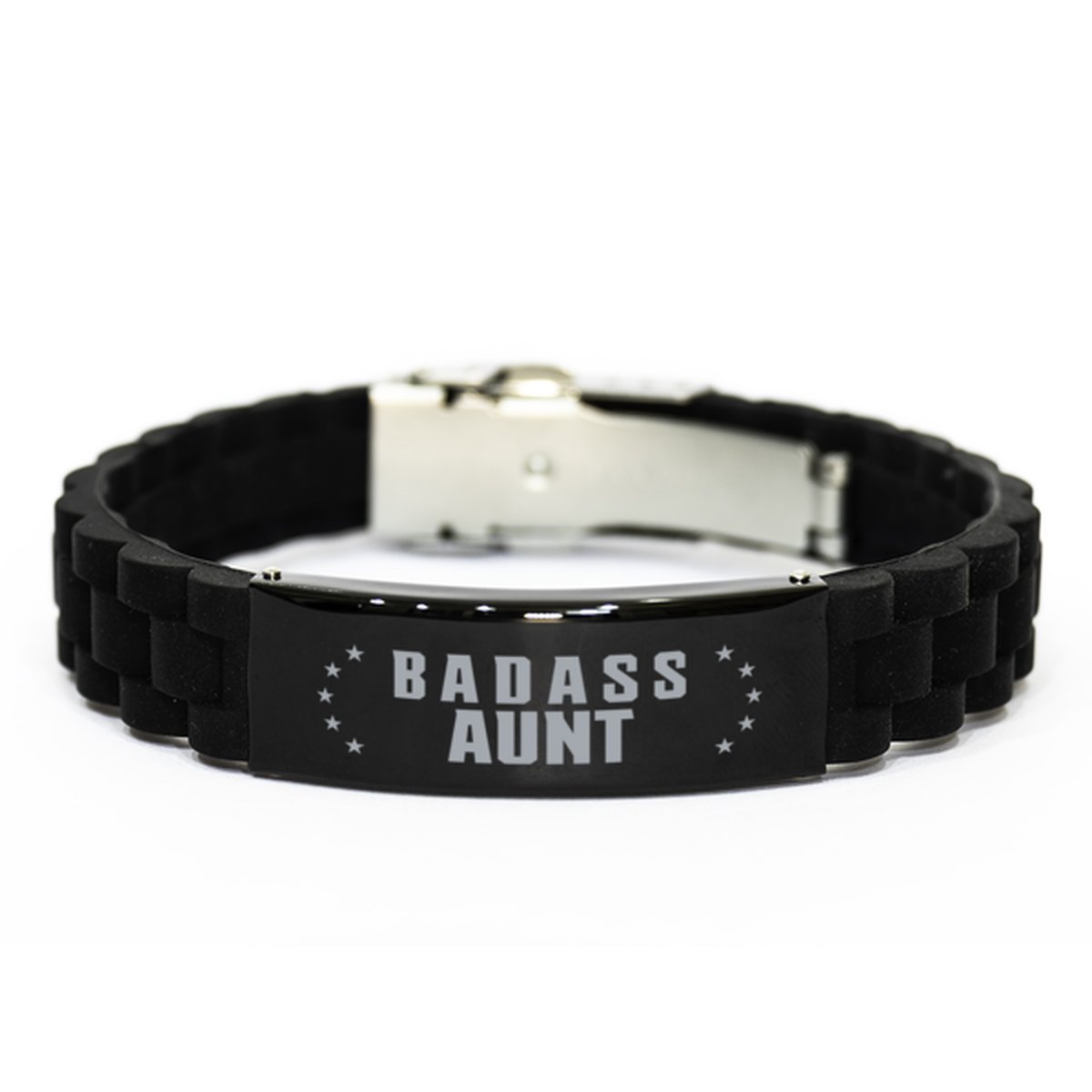 Father Black Bracelet, Badass Father, Funny Family Gifts For Father From Son Daughter
