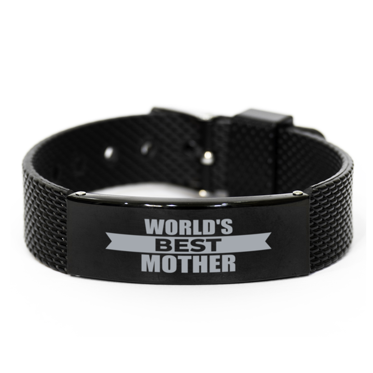 World's Best Mother Gifts, Gag Engraved Bracelet For Mother, Best Family Gifts For Women