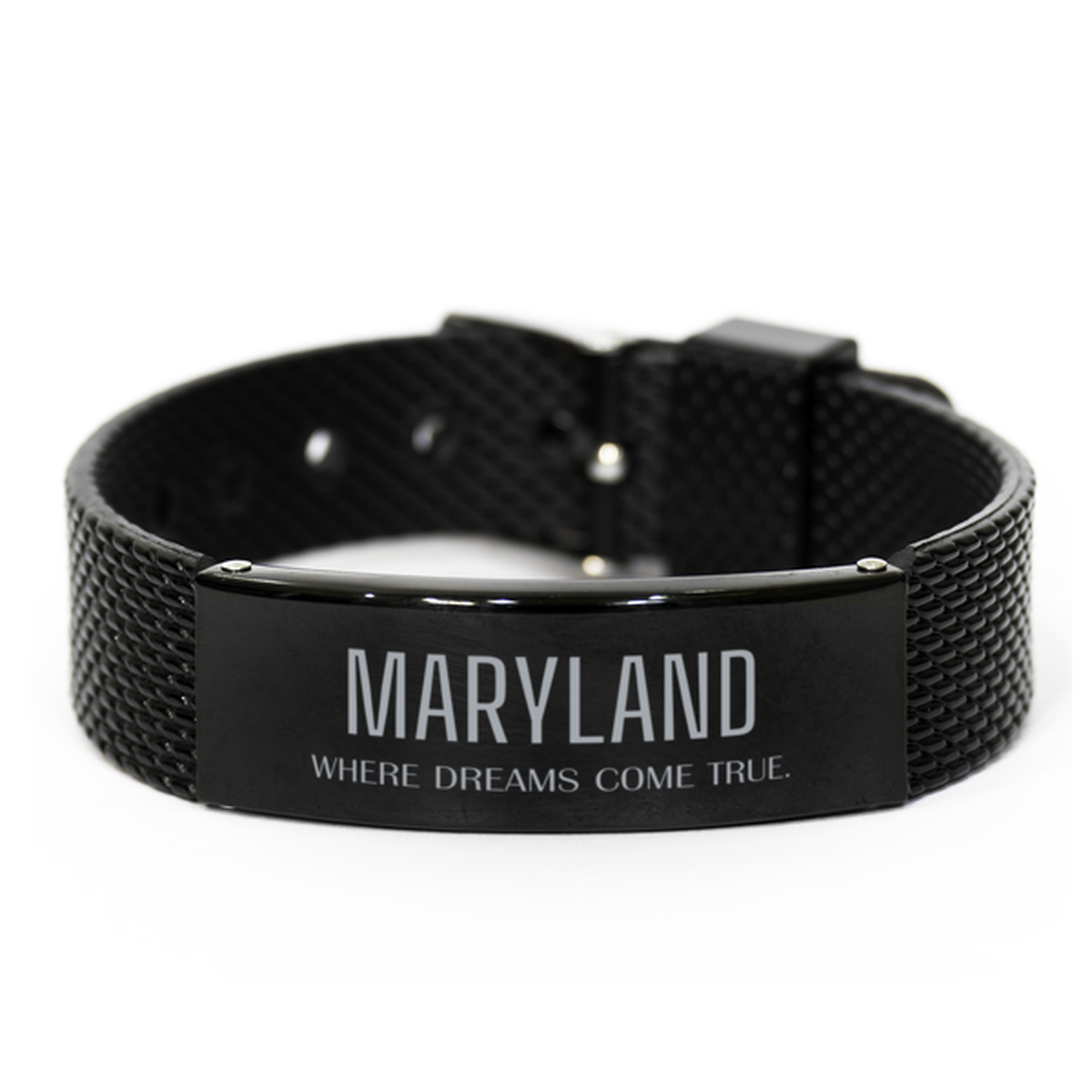 Maryland Pride Bracelet - Where Dreams Come True | Birthday Gift