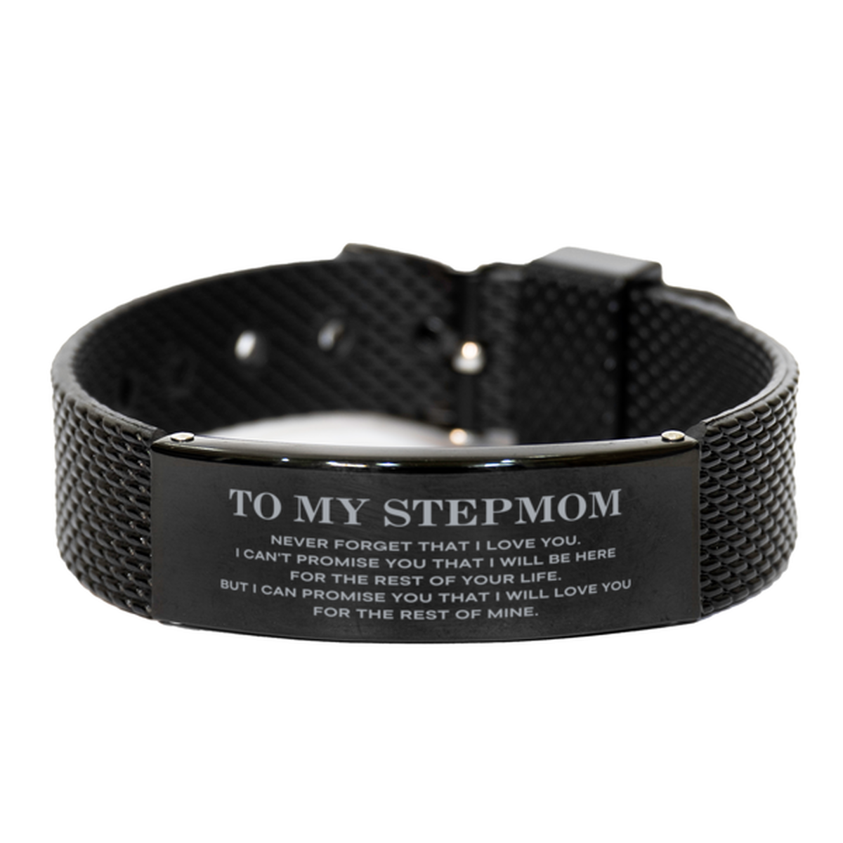 Stepmom Love Bracelet - I Will Love You For The Rest Of Mine | Birthday and Christmas Gift