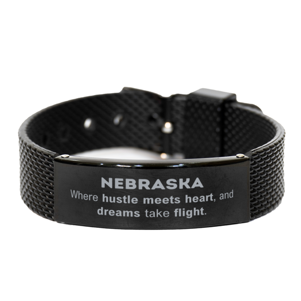 Nebraska Bracelet - Where Hustle Meets Heart | Perfect Gift