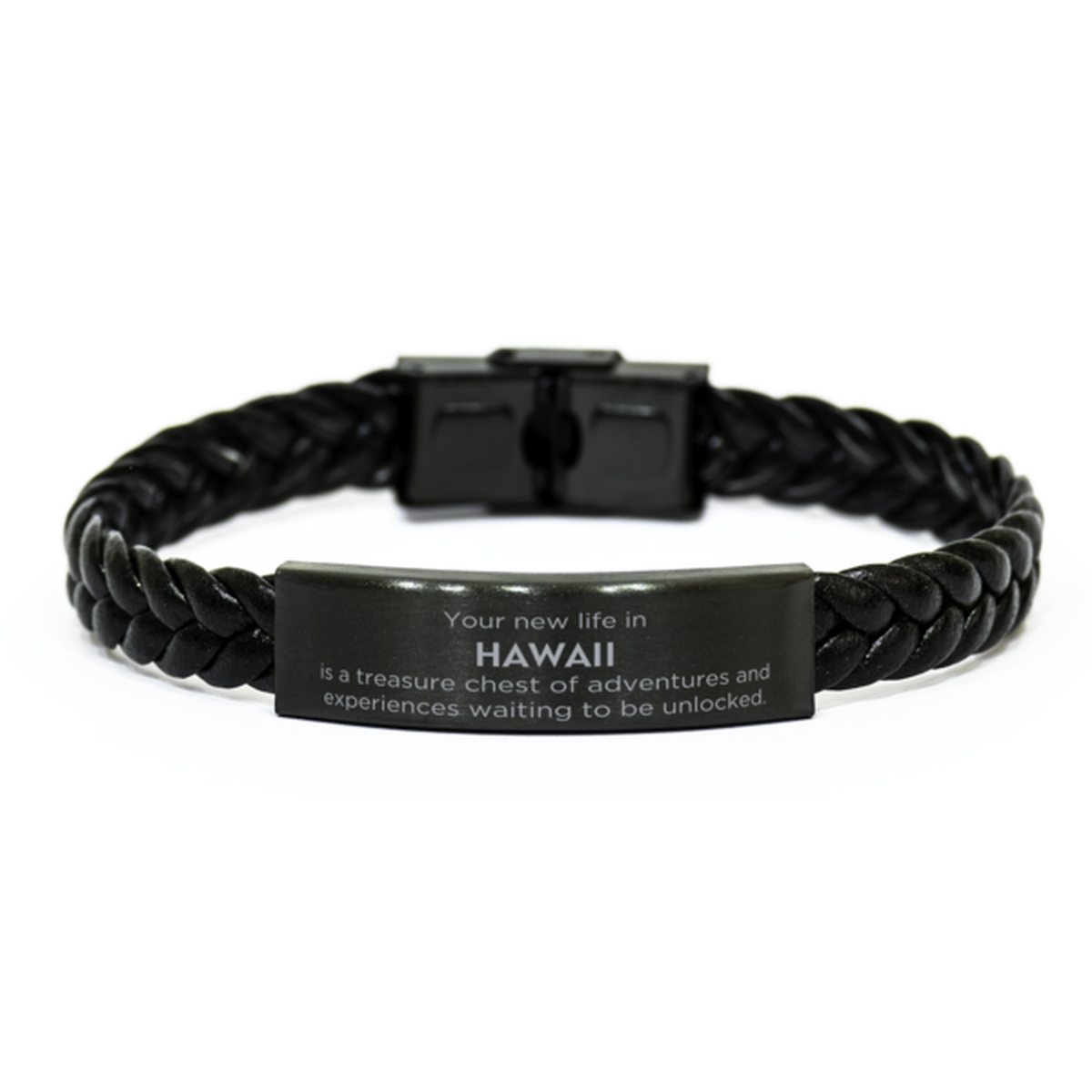 Hawaii Moving Gift Bracelet - Your New Life is a Treasure | Housewarming Gift