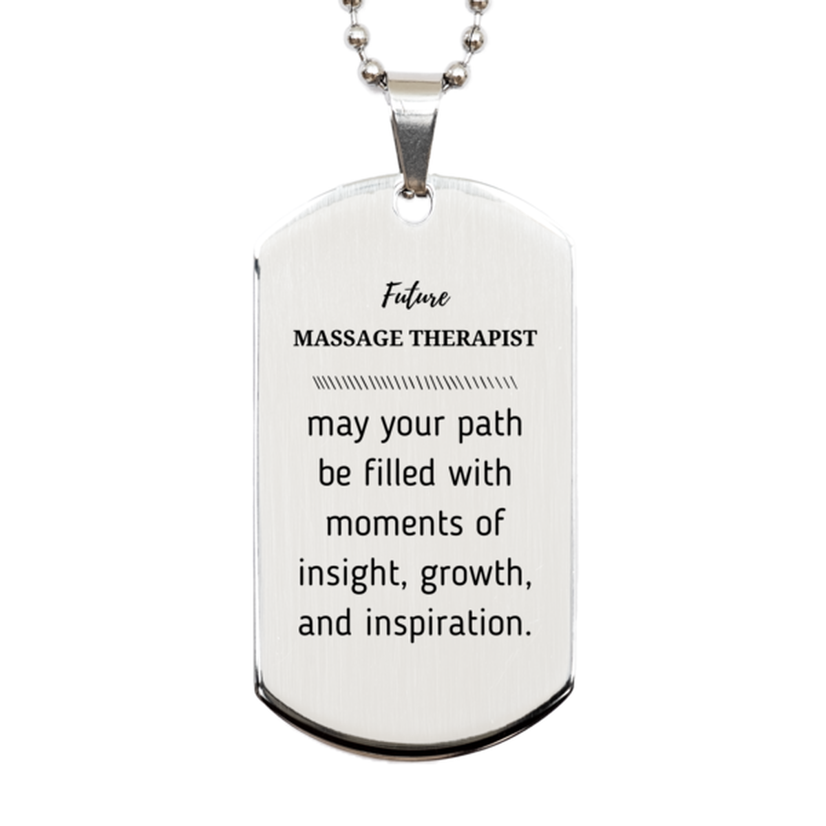 Massage Therapist Keychain - Future MASSAGE THERAPIST Design | Graduation Gift