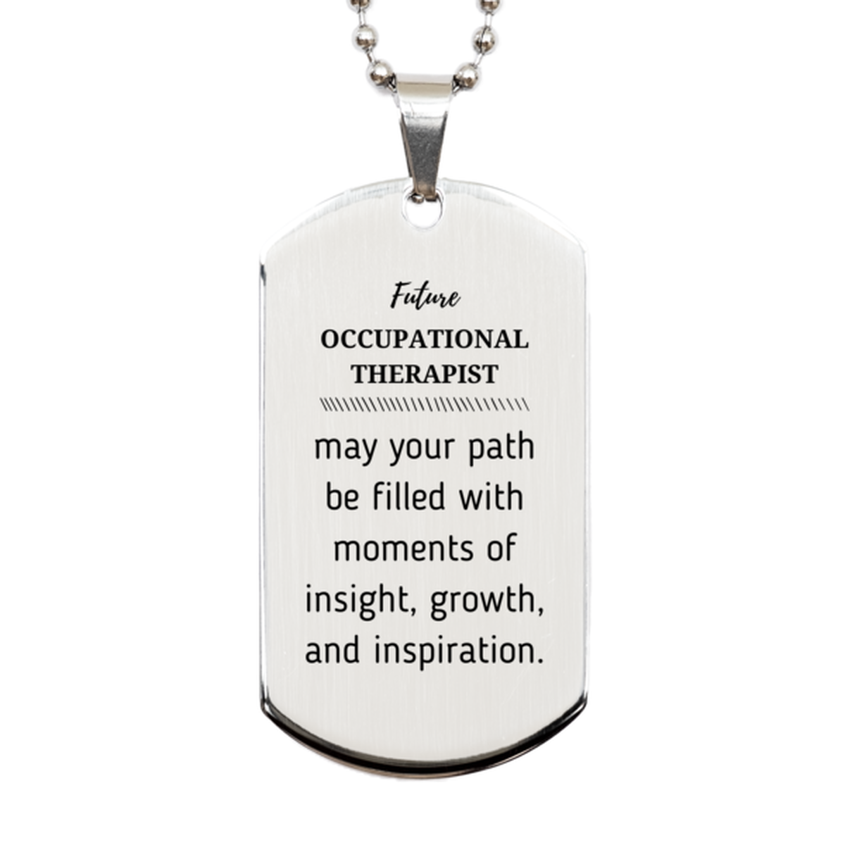 Future Occupational Therapist Necklace - May Your Path Be Filled with Insight | Graduation Gift