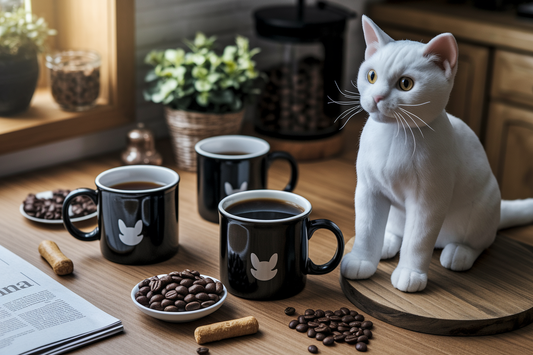 Cover image for 4 Thoughtful Cat Lover Coffee Mugs